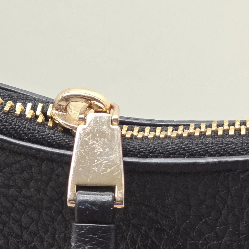 Kate Spade New‎ York Knott Large Shoulder Bag Black Pebbled Leather K8140 Hobo